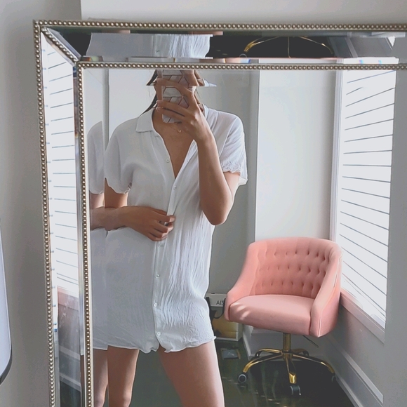 wilfred white long shirt/shirt dress - Picture 3 of 3